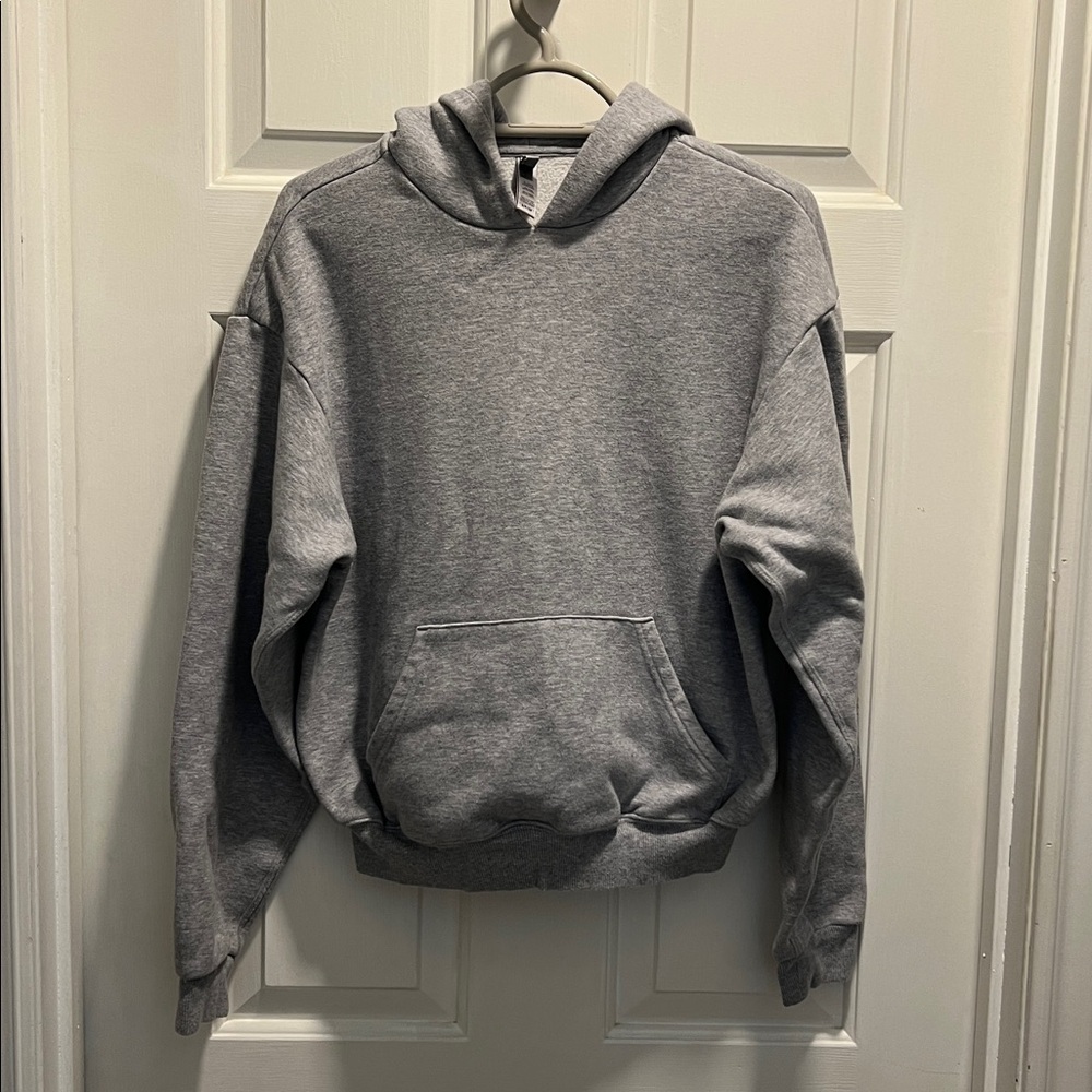 SKIMS Light Gray Hoodie